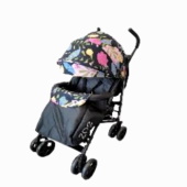 NouNou kišobran kolica za bebe Zoe pink